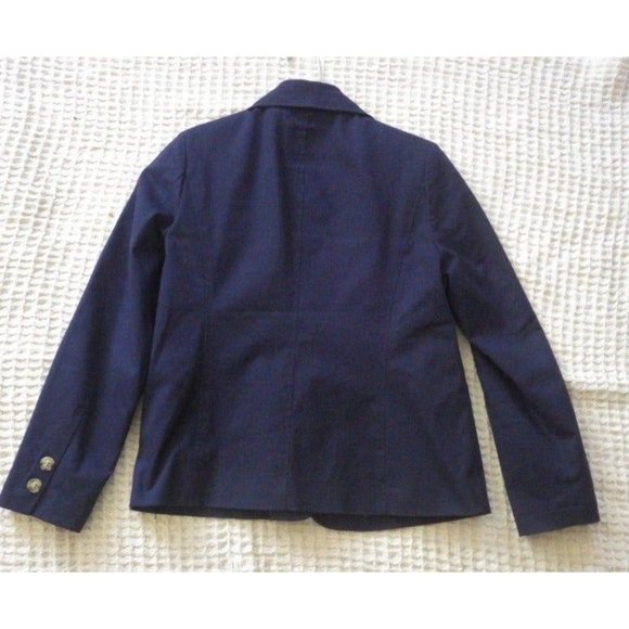 Appleseeds Petites Blue Jacket 6P Petite School Uniform Costume Wednesday Addams - Picture 3 of 4